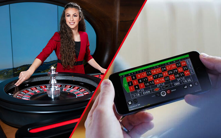 Ruleta en Vivo vs Ruleta Online